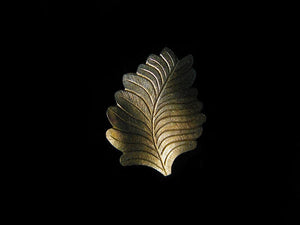 Tropical Leaf Ring - Golden Treasure Box
