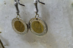 Cargar imagen en el visor de la galería, Tutting - Egyptian Coin Earrings - We Love Brass
