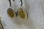 Cargar imagen en el visor de la galería, Tutting - Egyptian Coin Earrings - We Love Brass
