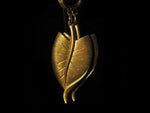 Cargar imagen en el visor de la galería, Twisted Leaf Earrings - Brass - We Love Brass

