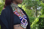 Cargar imagen en el visor de la galería, Vermelho - Afghan Beaded Jewelry Set - We Love Brass
