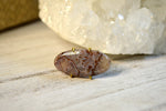 Load image into Gallery viewer, Vermelho - Brass Moss Agate Ring - We Love Brass
