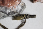 Load image into Gallery viewer, Vintage Brass Dragon Gun Powder Flask - We Love Brass
