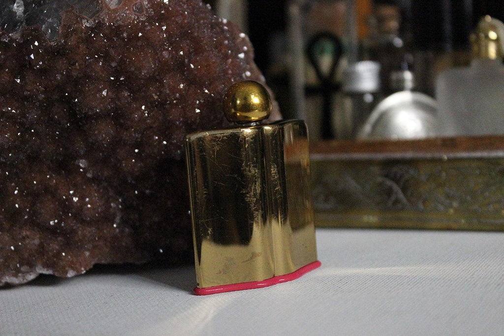 Vintage Coty Brass Perfume Bottle - We Love Brass