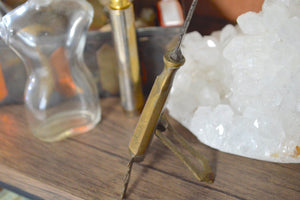 Vintage Kohl Bottle with mirror - We Love Brass