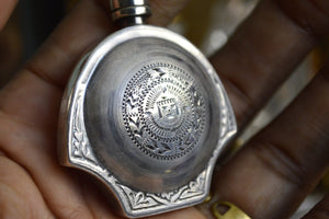Vintage Mexican Sterling Silver Bottle - We Love Brass
