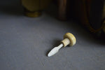 Cargar imagen en el visor de la galería, Vintage Scrimshaw Coi Fish Bottle - We Love Brass
