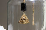 Cargar imagen en el visor de la galería, Visionary Black Tourmaline Necklace - We Love Brass
