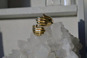 Warm Embrace Brass Ring - We Love Brass