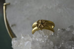 Load image into Gallery viewer, Weaver - Brass Blue Labradorite Ring - We Love Brass
