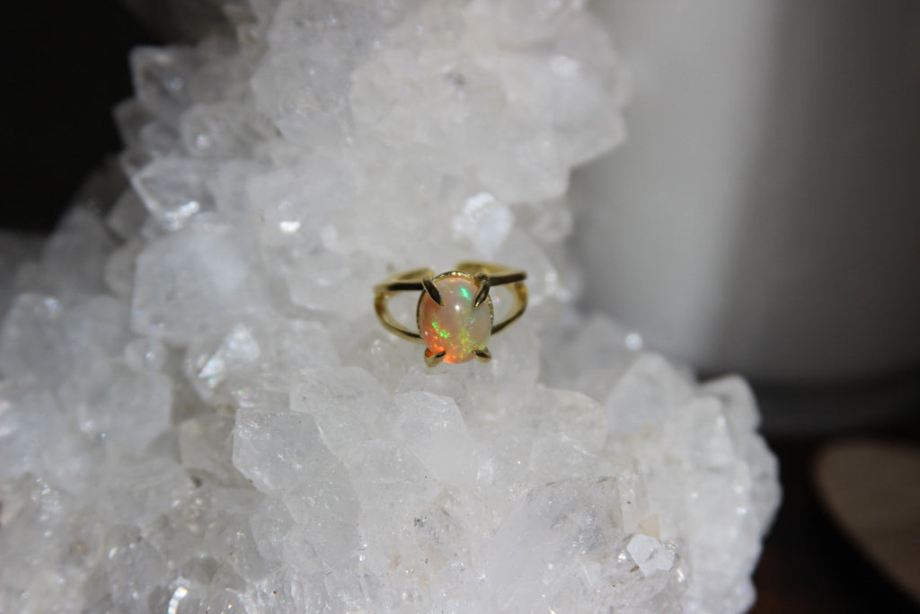 Welo Opal Ring - We Love Brass