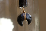 Load image into Gallery viewer, When Darkness Falls Black Tourmaline Necklace - We Love Brass
