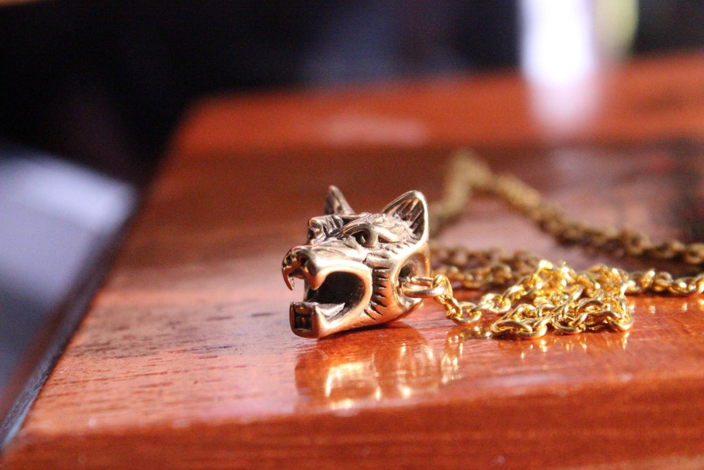 Wolfie Slider Choker - Golden Treasure Box